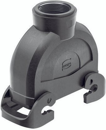 HARTING Kupplungsgehäuse 19 43 024 0737 19430240737 aus Kunststoff in Schwarz - Bild 1