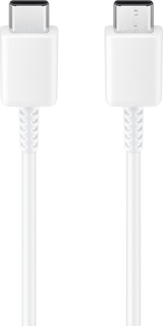 Samsung USB-C auf USB-C Daten- und Ladekabel 25W in Weiß, Länge: 1 m - Bild 1