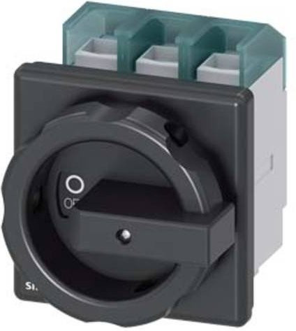 Siemens Lasttrennschalter 3polig Schwarz 100 A 50 mm² 690 V/AC 3LD27040TK51 - Bild 1
