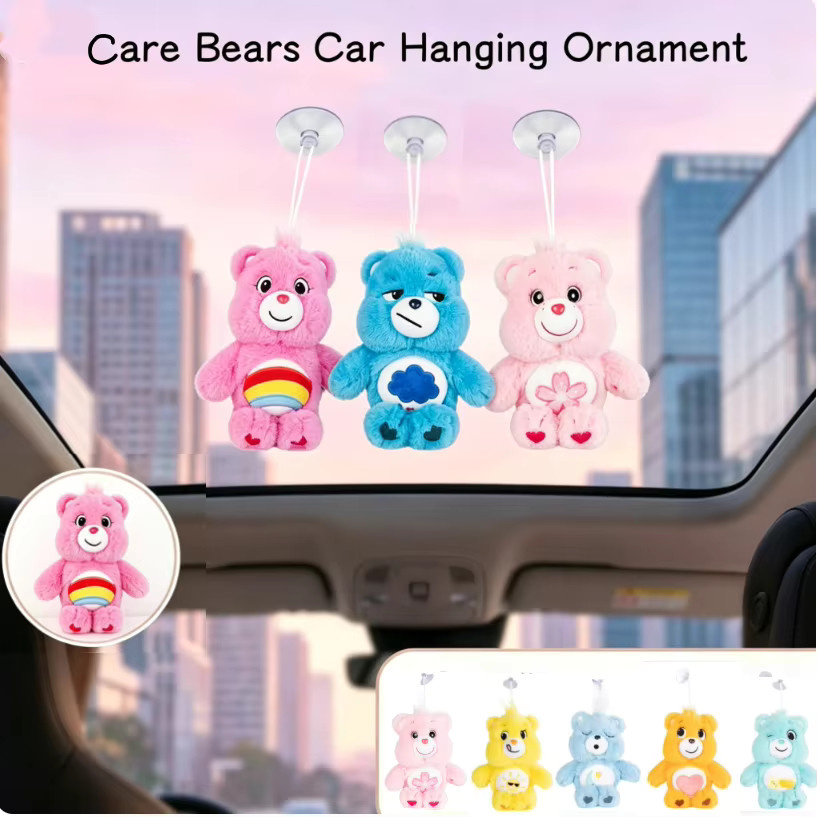 Care Bears Glänzender Liebesbär, Saugnapf-Plüsch-Anhänger, 22cm - Bild 3