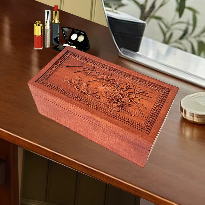 MagiDeal Schmuckschatulle aus Holz im Vintage-Stil für Damen - Bild 5