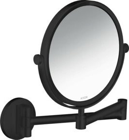 Hansgrohe Axor Uni. Circular Rasierspiegel für die Wandmontage in Mattschwarz - Bild 1