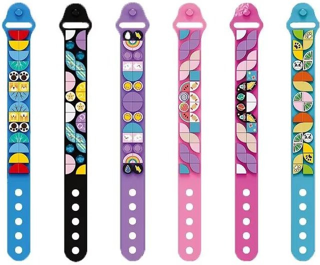 Topmix Silikonarmband, Bastelset, pink, Kinder, Unisex - Bild 1