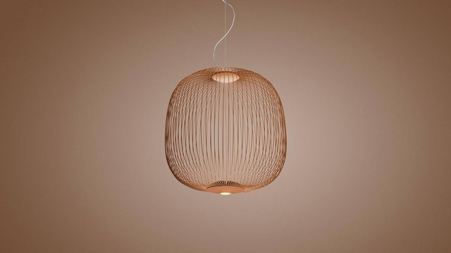 Foscarini Spokes 2 Pendelleuchte in Bronze mit LED und Bluetooth-Steuerung - Bild 1