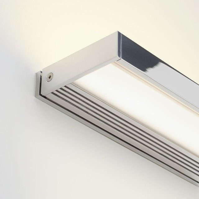 Serien Lighting SML² 900 LED Wandleuchte aus Aluminium in Silber, Up-Down Lichtwirkung, Warmweiß 2700K - Bild 1
