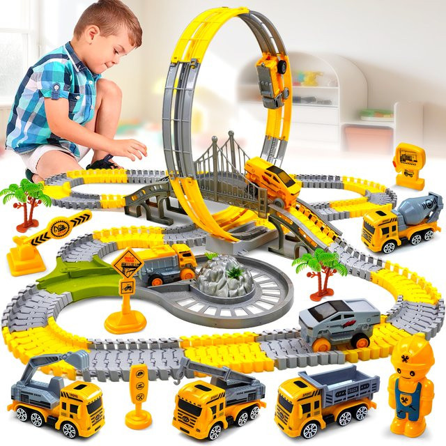 TONERJU Magie Klettern Track Spielzeug, Engineering Auto, Zug Spielzeug - Bild 1