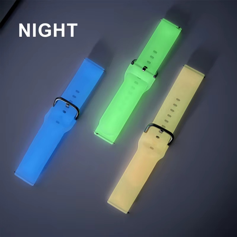 BUSKOZ Uhrenarmband Silikon, Weiß, Damen - Bild 1