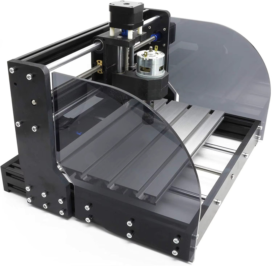 POWACE 3018 Pro Max 3-Achsen CNC Lasergravur- und Schneidemaschine mit GRBL-Steuerung in Schwarz - Bild 2