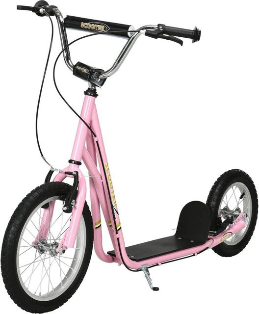 HOMCOM Kinderroller pink Kickboard - Bild 2