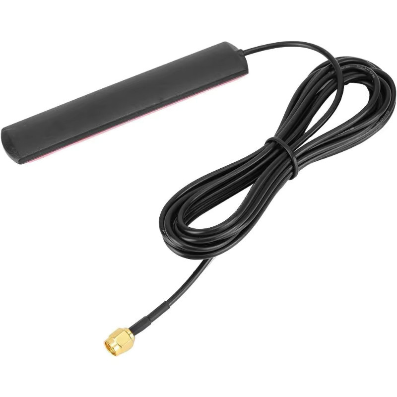 NOWEPOCH LORA Patch-Antenne für IoT Fahrzeuge, 5dBi, 868MHz & 915MHz, 824-960MHz, SMA-Stecker, Schwarz - Bild 2