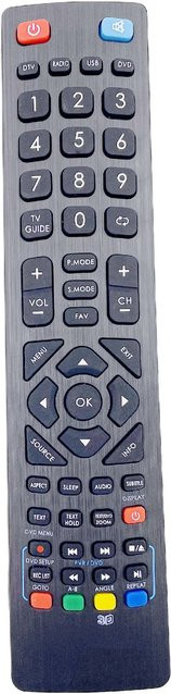 Blaupunkt Fernbedienung BLF/RMC/0005 für 3D-LED-Fernseher in Grau - Bild 1