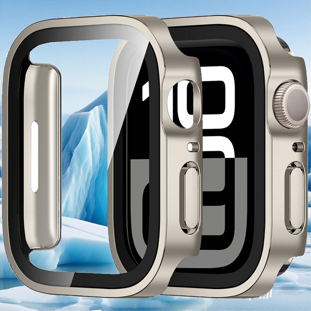 Displayschutzfolie PC-gehärtetes Glas für Apple Watch, Unisex - Bild 1