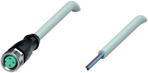 Pepperl+Fuchs Sensor-Aktor-Steckverbinder 240799-100001, konfektioniert, 3-polig, grau, 30 m - Bild 1