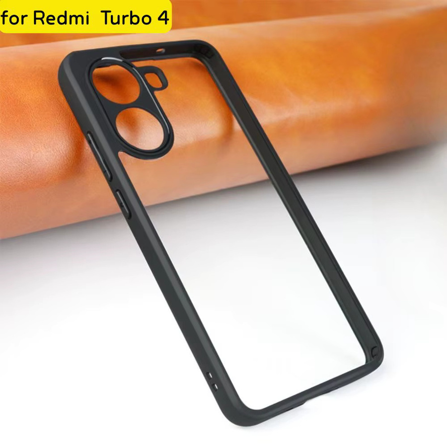 Stoßfeste transparente Handyhülle für Xiaomi Redmi Turbo 4 Pro und Redmi Turbo 4 mit harter Stoßstange - Bild 5