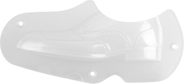 CosyHome 3D Herrenschuh-Backform aus Silikon für Schokoladen und Süßigkeiten, Weiß/Transparent - Bild 1