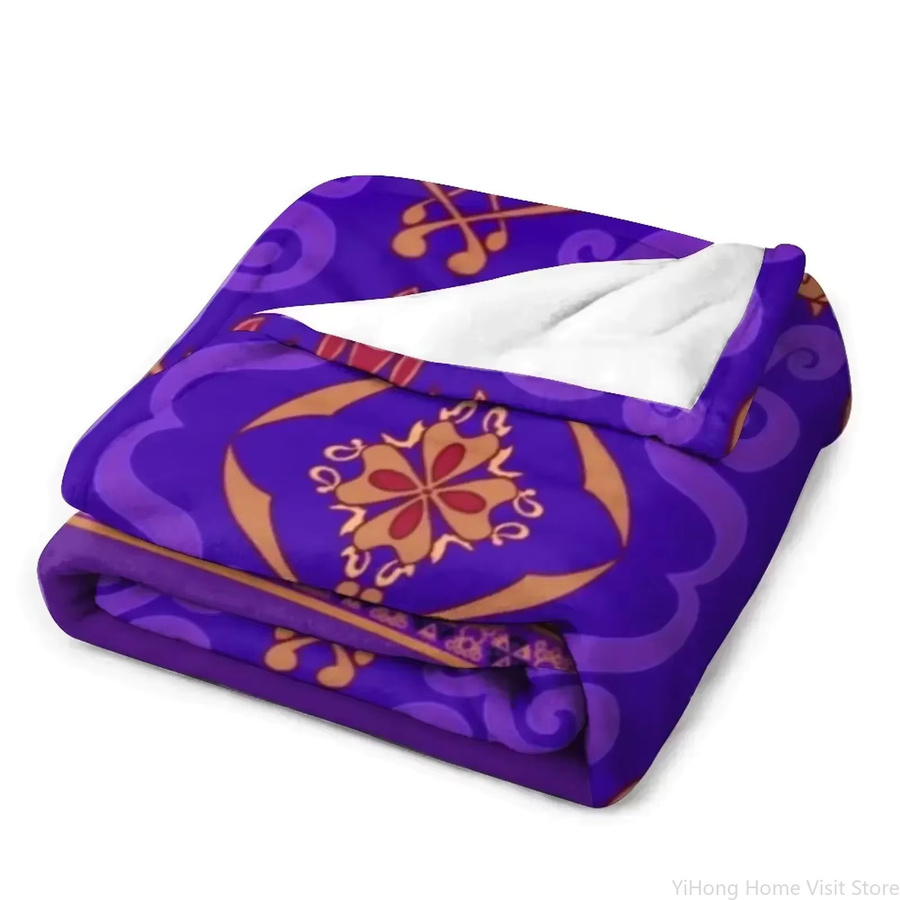Potdemiel Disney Aladdin 1992 Motiv Decke aus Polyester in Lila - Bild 2