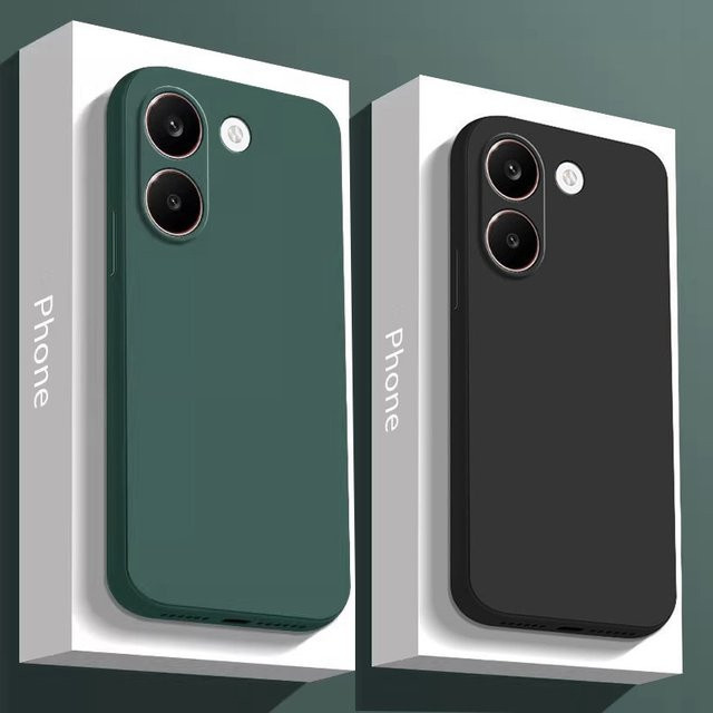 Xiaomi Poco X8 Pro X8 Pro Max Handyhülle aus weichem Flüssigsilikon in Grün - Bild 1