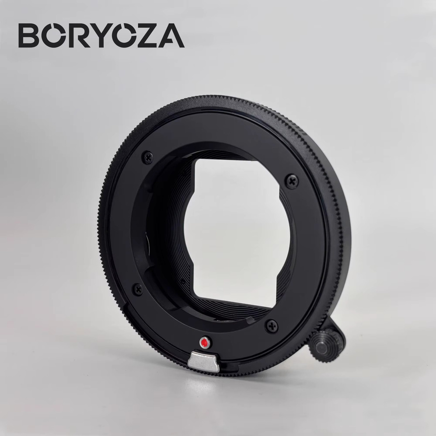 BORYOZA LM-RF II Elektronischer Makro-Adapterring für Leica M-Objektive auf Canon R, Silber - Bild 2