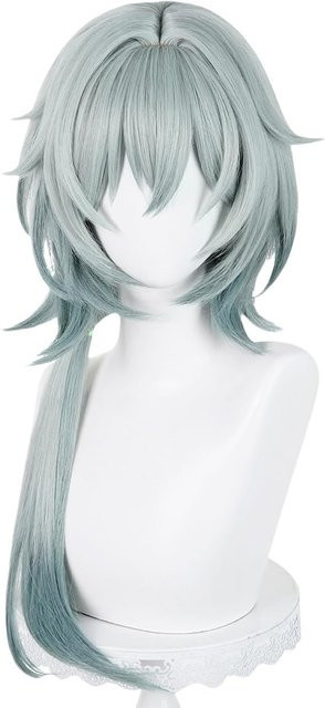 Anaix Cosplay Perücke, Hitzebeständig, White - Bild 1