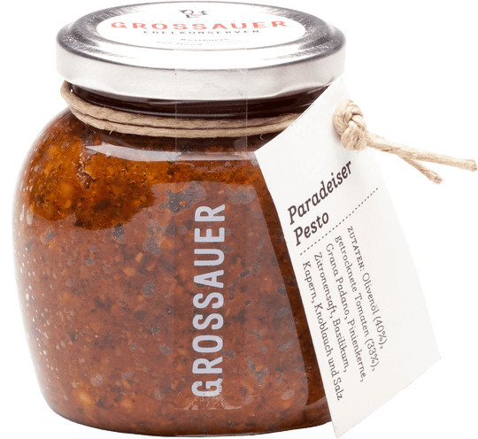 Grossauer Edelkonserven Paradeiser-Pesto 180 g - Bild 1