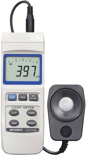 VOLTCRAFT LX-1108 Luxmeter in Weiß (0 - 400.000 lx) - Bild 1