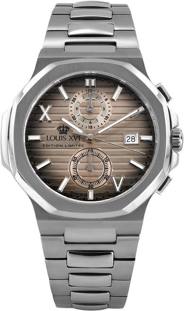 LOUIS XVI Chronograph, Edelstahl, Quarz, 40 mm, Herren - Bild 1