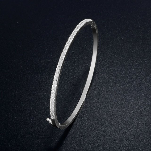 ZAKOL Armreif Silber, Zirkonia, Damen - Bild 1