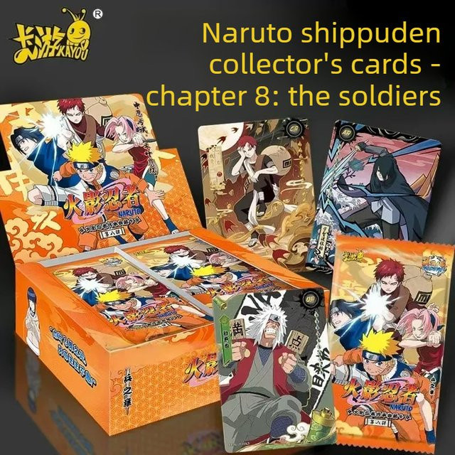 Kayou Naruto Itachi Uchiha und Gaara Battle Deck, Anime-Sammelkartenspiel - Bild 1