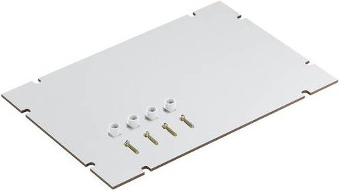 Spelsberg GMI 3 Montageplatte aus Stahlblech, 5er Set, Breite: 38,0 cm, Tiefe: 26,0 cm - Bild 1