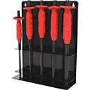 KS-Tools Splintentreibersatz mit Handschutzgriff, 5-teilig, 6-14mm, rot, Edelstahl - Bild 2