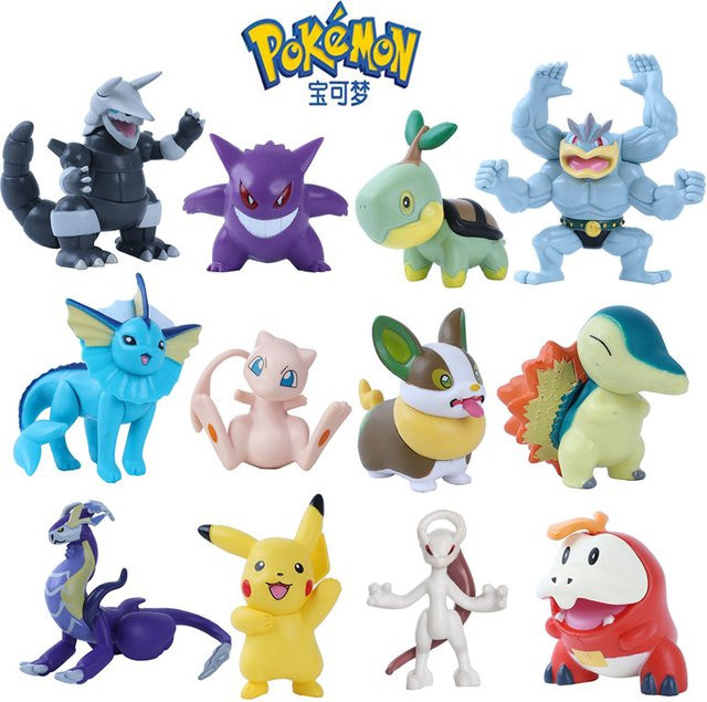 TAKARA TOMY Pokémon Eis-Eevee Pikachu Fliegender Drache, Sammelfigur - Bild 1