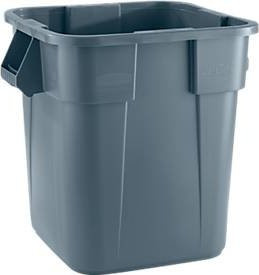 Rubbermaid Brute-Container eckig grau mit 105 l Fassungsvermögen - Bild 1