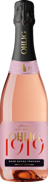 Ohlig Privat Sekt Rosé, Extra Dry, Rheingau, 2023, 0,75 l - Bild 1