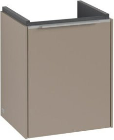 Villeroy & Boch Waschtischunterschrank Subway 3.0 in Tau mit glänzenden Türen, Wandmontage, B/T/H: 35,1 x 42,9 x 30,9 cm - Bild 1