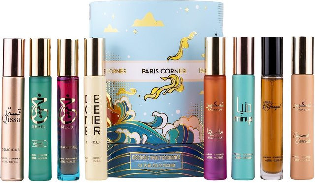 Paris Corner Entdecke deinen Duft Eau de Parfum Set, 8 x 15 ml - Bild 1