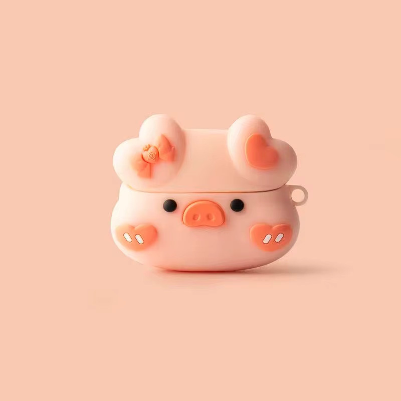Nette 3D Cartoon Silikon Schutzhülle für Xiaomi Redmi Buds 5, 4 Pro und 4 Active Bluetooth Kopfhörer - Bild 3