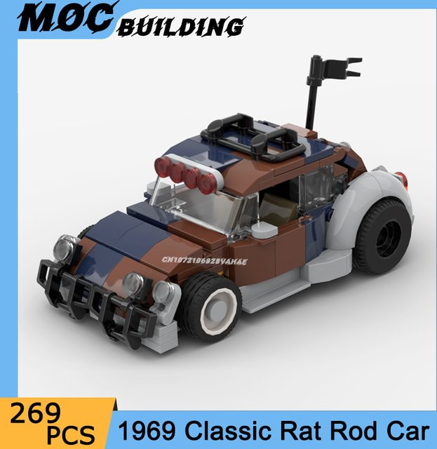 MOCBUILDING Stadt Klassisches Fahrzeug, Fahrzeuge, Kunststoff - Bild 1