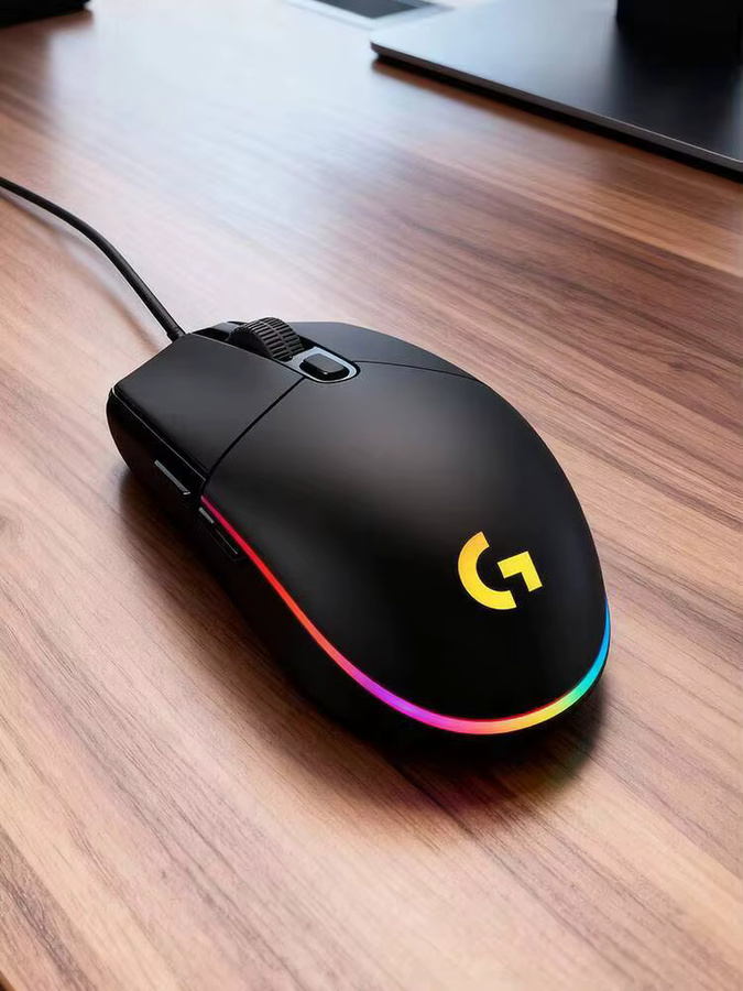 Logitech Gaming-Maus G102/G203/G402 in Schwarz mit RGB-Hintergrundbeleuchtung und einstellbaren 200-8000 DPI für PC und Laptop - Bild 7