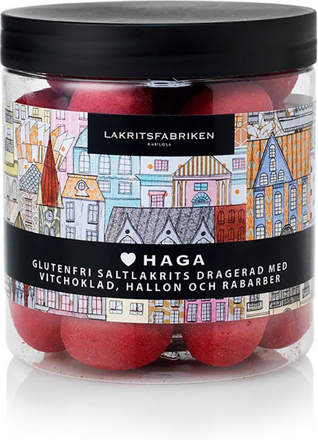 Lakritsfabriken Haga Rhabarber-Lakritze 150 g - Bild 1