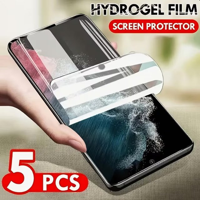 Hydrogel-Displayschutzfolie für Motorola G56 G86 G15 G05 G45 G75 G34 G54 G64 G84 E14 E15, transparent, 3 bis 5 Stück - Bild 1