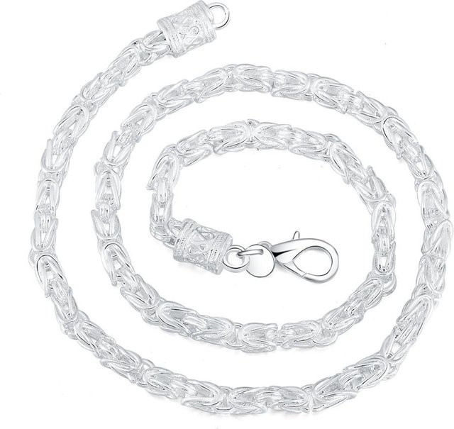 Halskette 925 Sterling Silber, 50 cm, Unisex - Bild 1