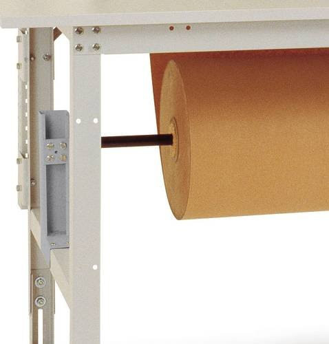 Manuflex AS1202.9006 Rollen-Achssatz aus Stahl in Anthrazit und Silber matt - Bild 1