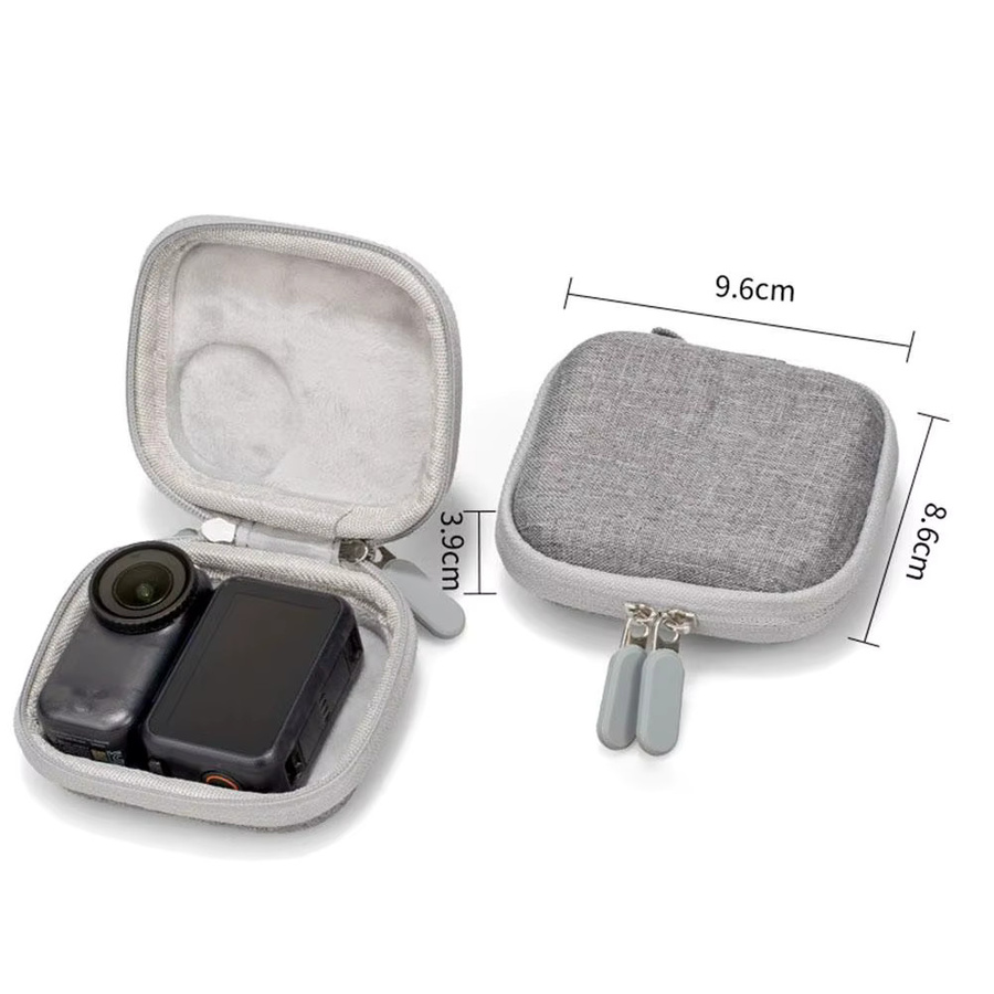 Tragbare Mini Lagerungs- und Reise-Tasche aus PU für DJI Nano in Grau - Bild 6