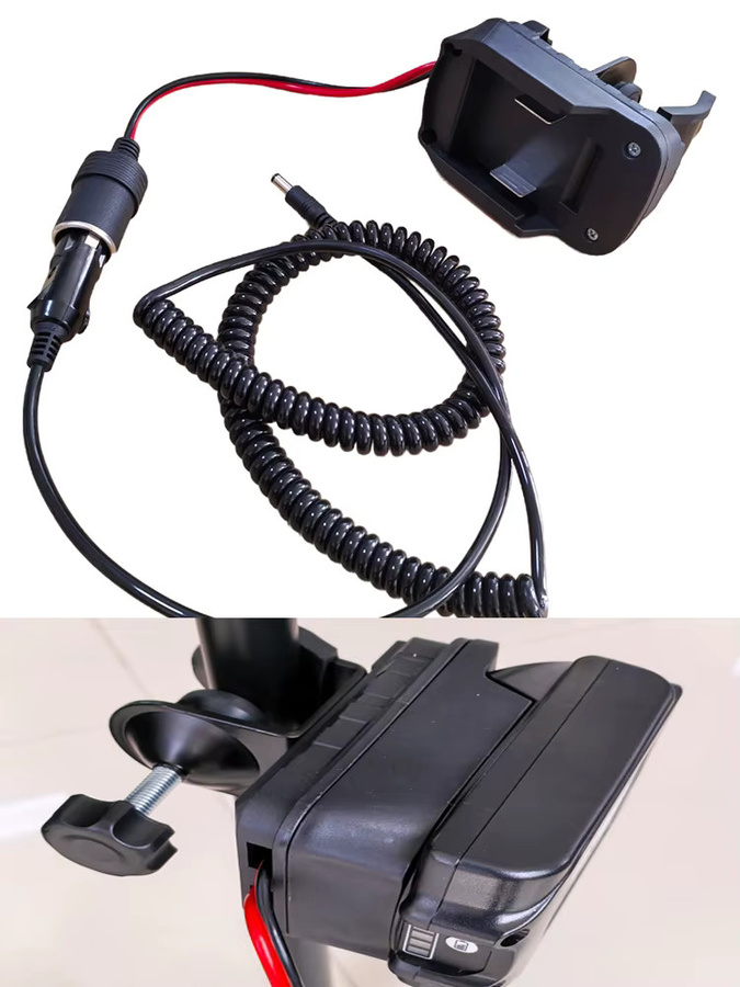 PDR King Adapter für PDR-Lichtlampe mit verstellbarem Ständer für Dellenreparatur-Werkzeugsets in Schwarz - Bild 5