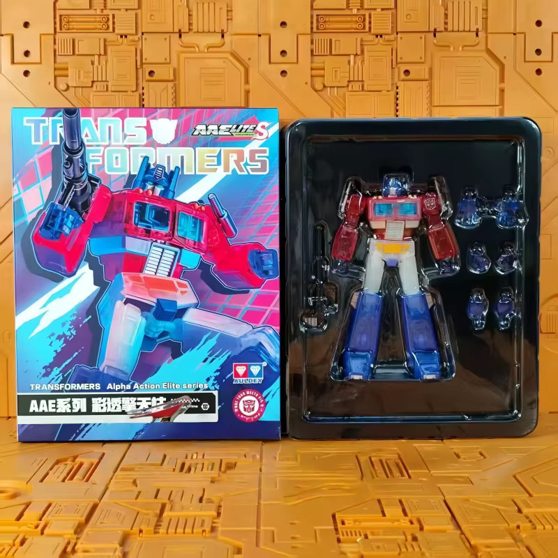 AULDEY Transformers Optimus Prime, Action-Anime-Figur, transparent, ab 8 Jahren - Bild 2