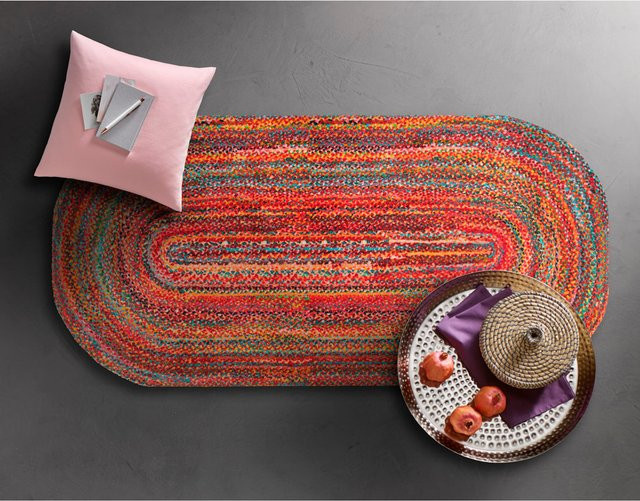 wash+dry by Kleen-Tex Fußmatte multicolor rutschhemmend aus Polyamid und Gummi - Bild 1