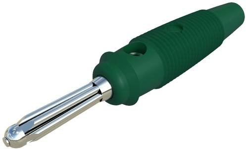 Hirschmann Test & Measurement BUELA 20 K Büschelstecker, gerade, Farbe: Grün, Stift-Ø: 4mm - Bild 1