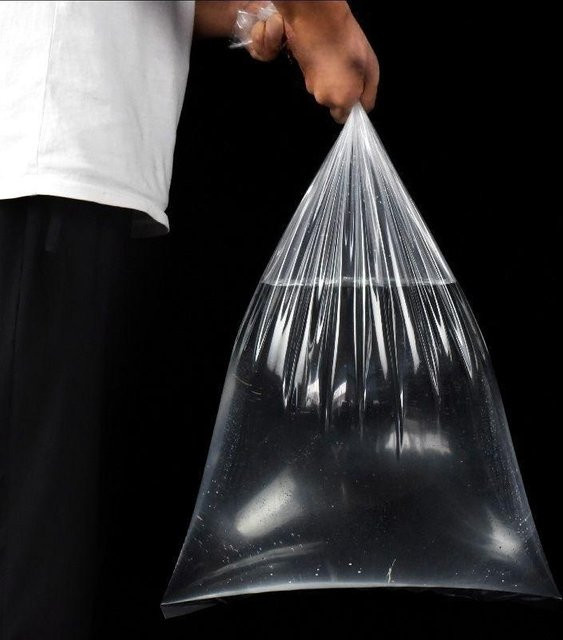 WEC ECO Transparente PE Plastiktüten als Staub- und Feuchtigkeitsdichte Verpackungsbeutel, B: 60 cm, H: 80 cm - Bild 1