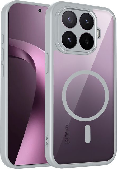 Xiaomi 17T Pro 5G Silikon Hülle mit MagSafe und Airbag-Schutz, Transparent - Bild 1
