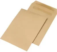 MAILmedia Versandtasche DIN B4 ohne Fenster aus Kraftpapier, beige, 250 Stück - Bild 1